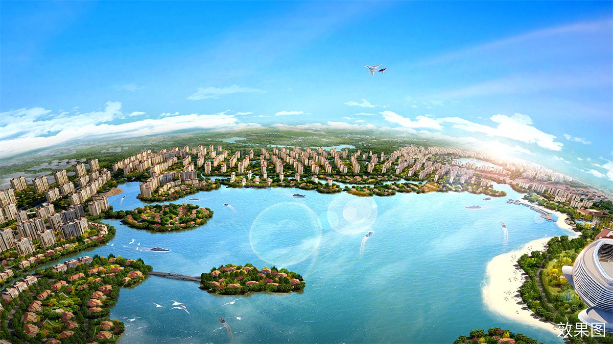 信达华宇·阳光湖樾效果图